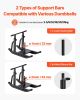 Weight Sled, Steel Power Sled, Fitness Training Sleds for Athletic Exercise Speed Improvement, Workout Equipment with Adjustable Height Handle
