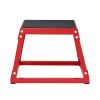 Plyometric Jump Box, 12 Inch Plyo Box, Steel Plyometric Platform and Jumping Agility Box, Anti-Slip Fitness Exercise Step Up Box for Home Gym Training