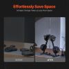 Weight Plate Rack, A Frame Weight Plate Tree for 2-Inch Weight Plates, Standard Weight Plate Tree, 300 lbs Load Capacity Weight Storage Holder