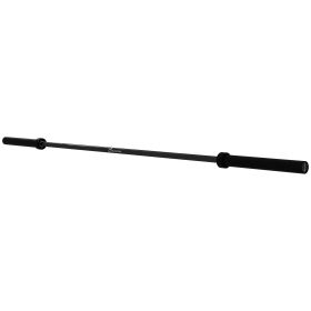 7.2ft Weight Bar, Olympic Bar with Rotating Sleeves, Non-Slip Knurling Grip, 1500lbs Weight Capacity, Black (Color: Black)